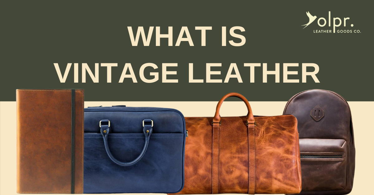 WILL Vintage Leather Goods Belt outlets Tote Bag