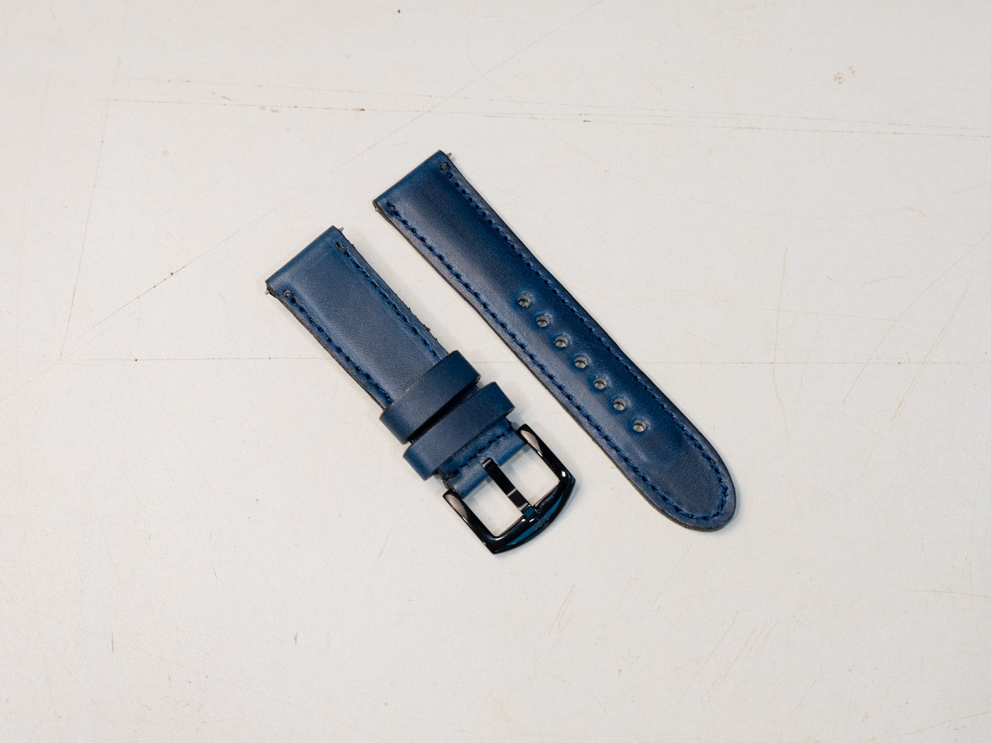 Milwaukee Leather Watch Band - Navy