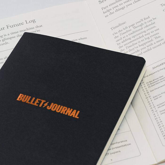 Leather Leuchtturm1917 Bullet Journal Edition 2 - Black