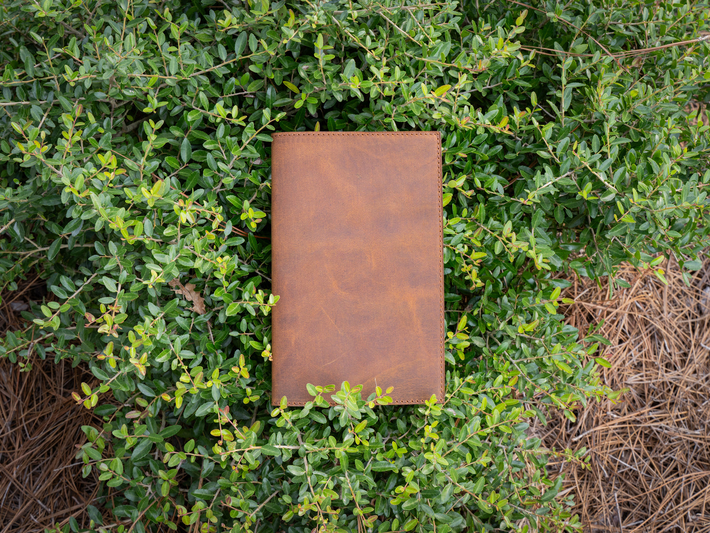 Crazy Horse Leather Moleskine Cahier Journal - Brown