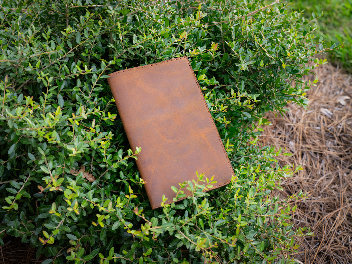 Crazy Horse Leather Moleskine Cahier Journal - Brown