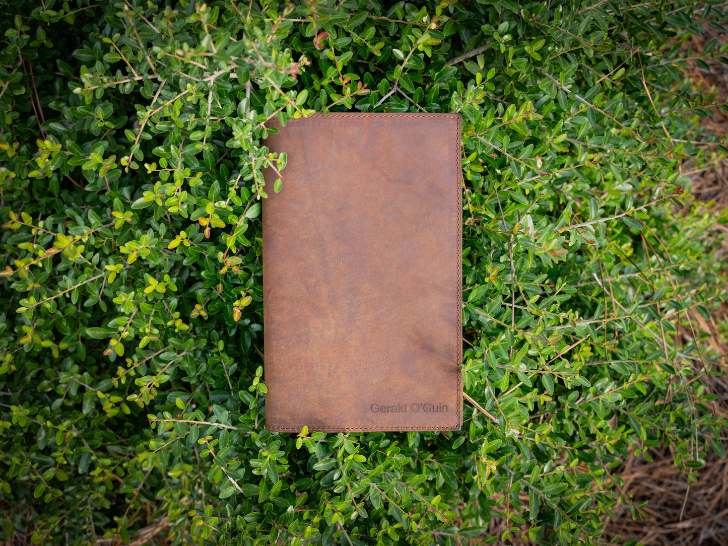 Crazy Horse Leather Moleskine Cahier Journal - Brown