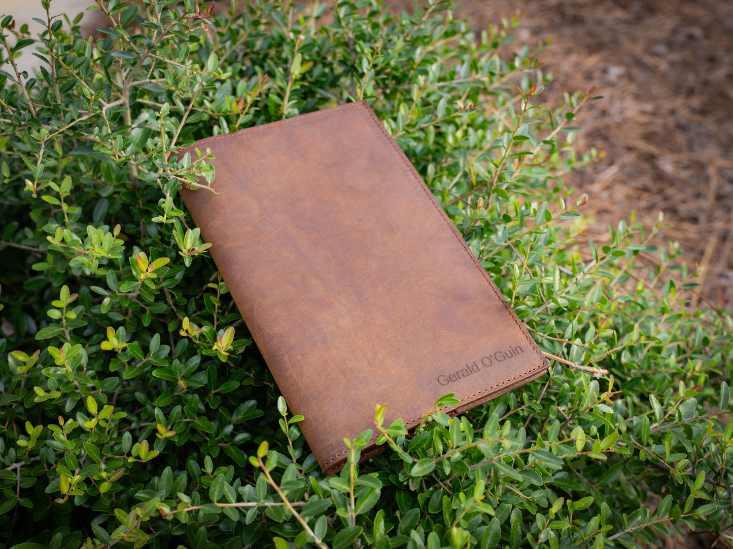 Crazy Horse Leather Moleskine Cahier Journal - Brown