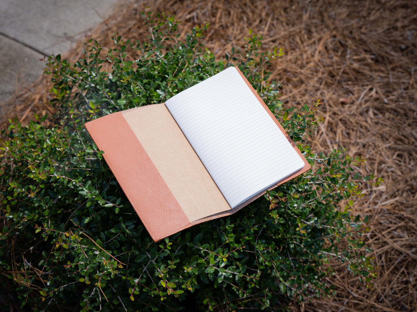 Italian Leather Moleskine Cahier Journal - Cream