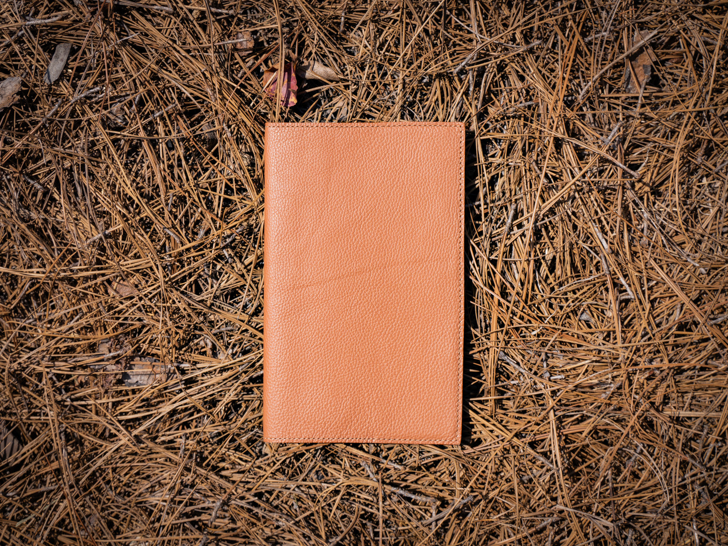 Italian Leather Moleskine Cahier Journal - Cream
