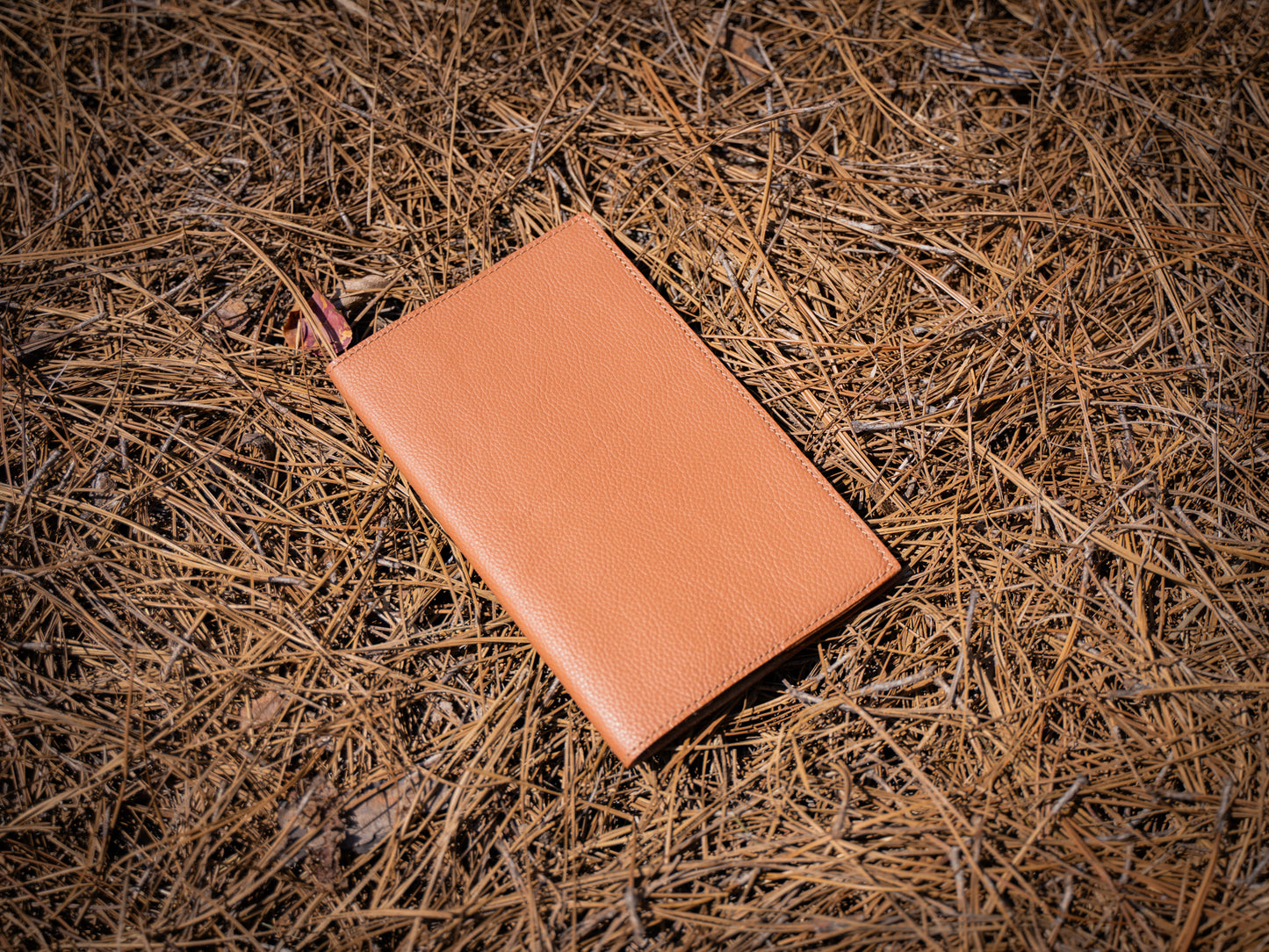 Italian Leather Moleskine Cahier Journal - Cream