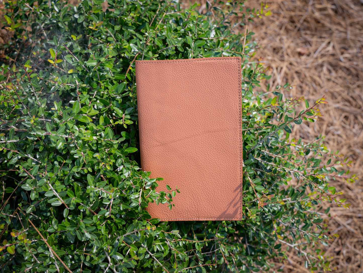 Italian Leather Moleskine Cahier Journal - Cream