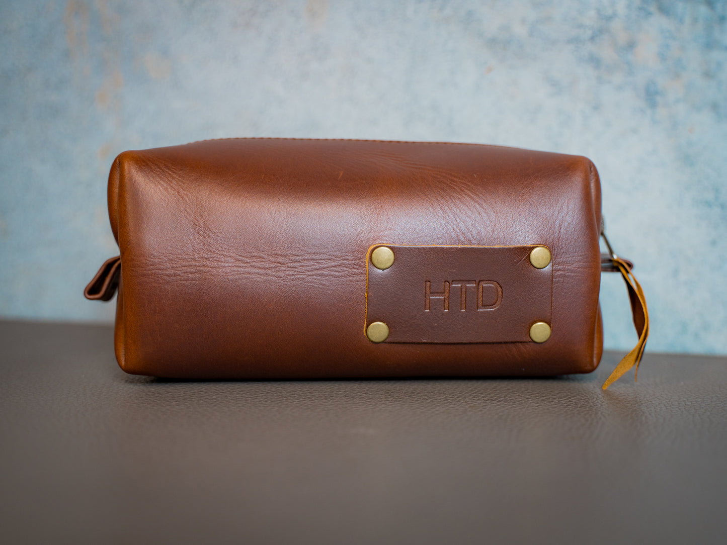 Milwaukee Leather Dopp Kit - Brown