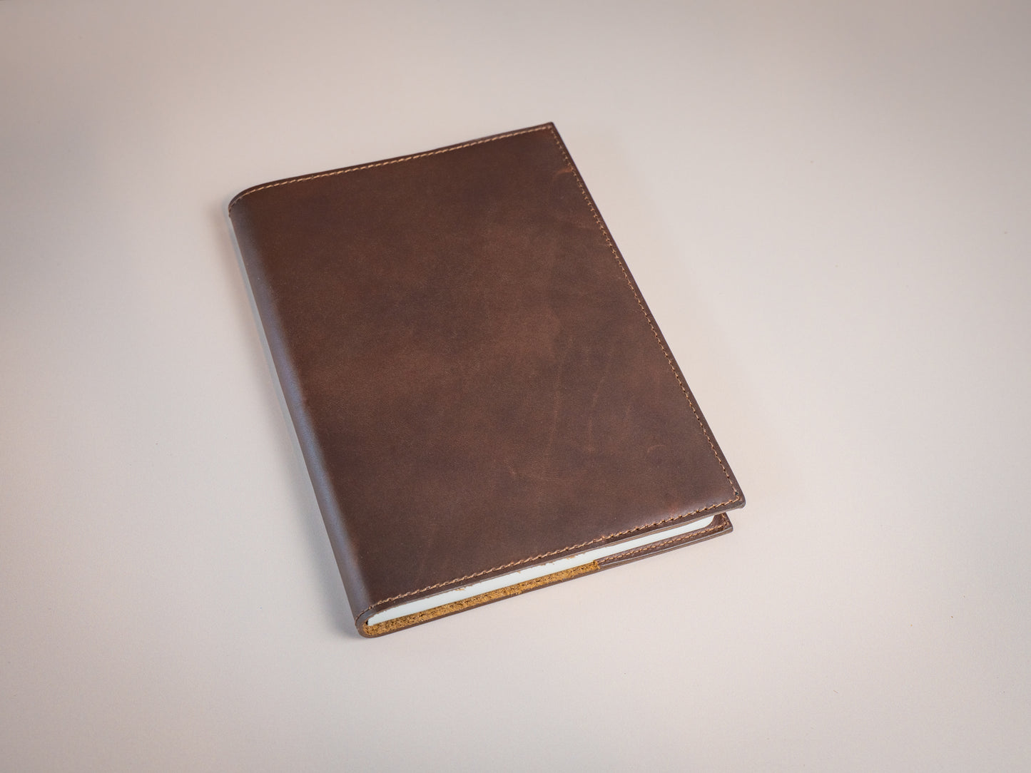 Milwaukee Leather Hobonichi Techo Planner 2025 - Chestnut