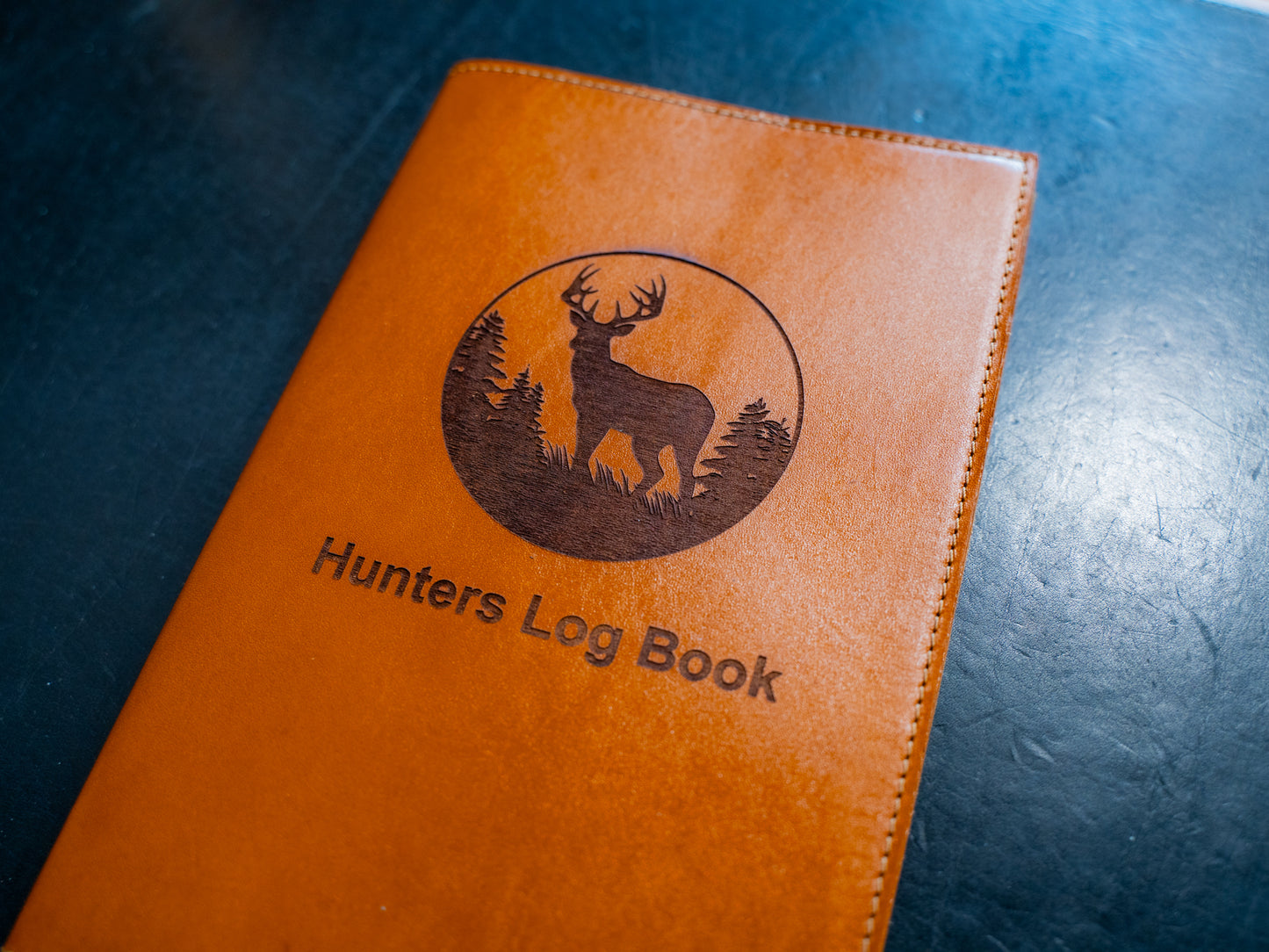 Leather Hunters Log Book - Natural