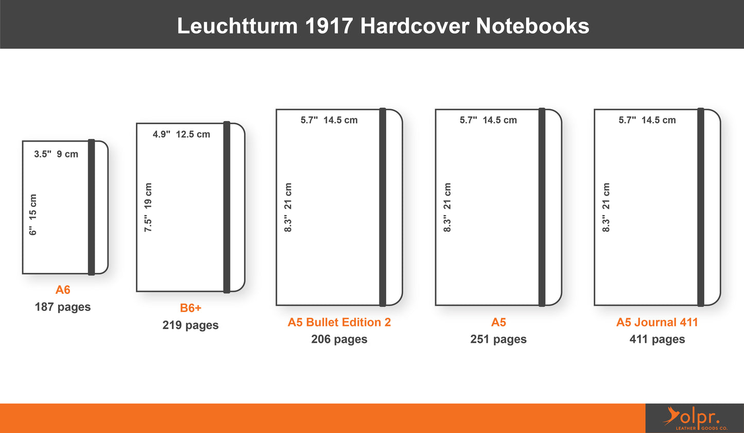 Leather Leuchtturm1917 Bullet Journal Edition 2 - Black