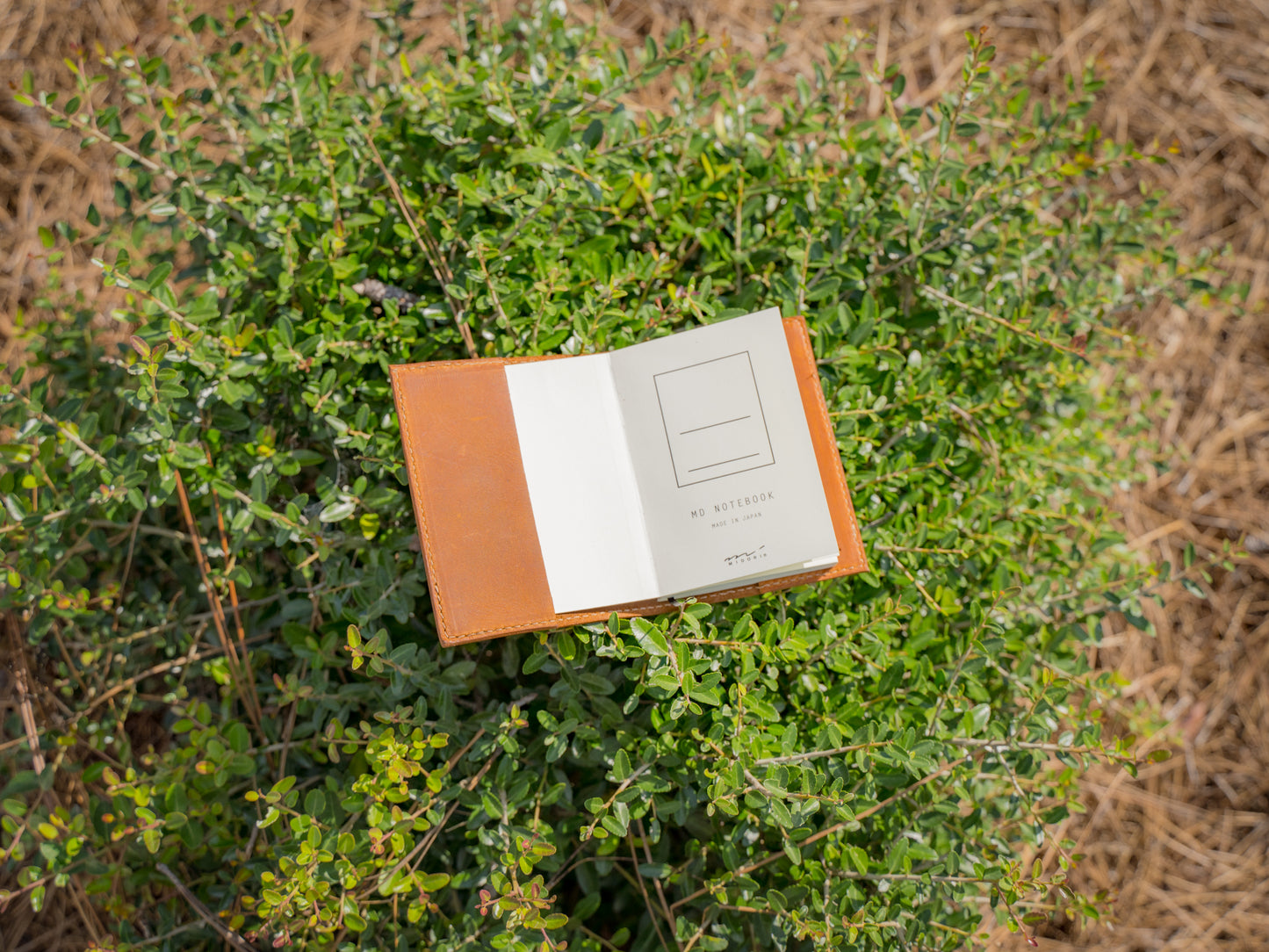 Milwaukee Leather Midori Notebook Cover - Natural