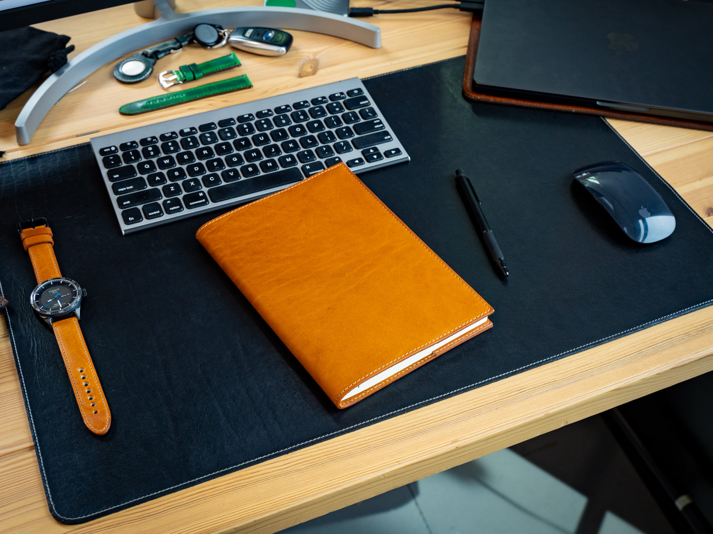 Milwaukee Leather Midori Notebook Cover - Natural