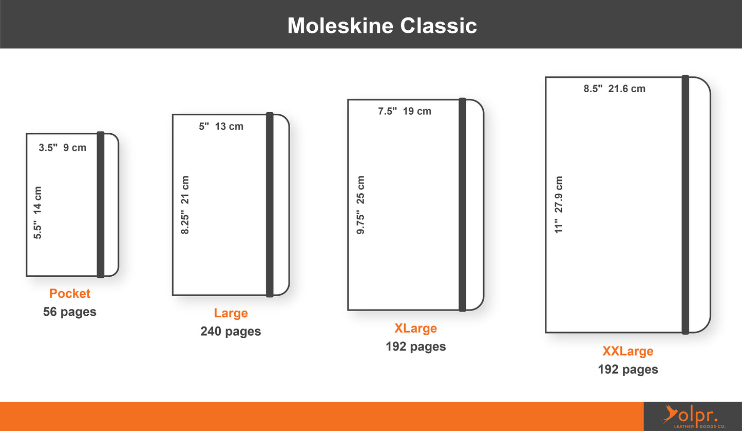 Milwaukee Leather Moleskine Classic Journal - Natural