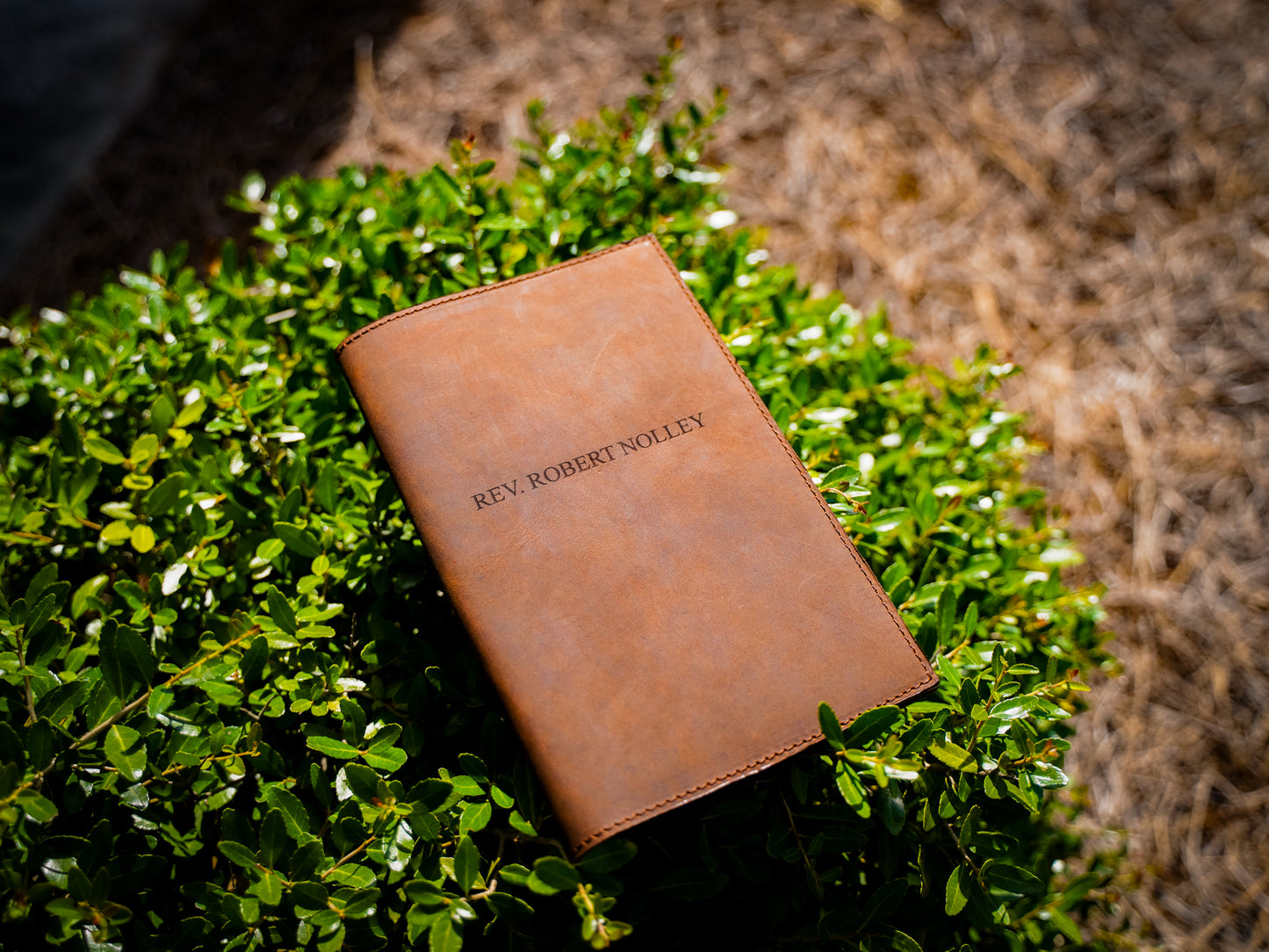 Crazy Horse Leather Moleskine Cahier Journal - Brown