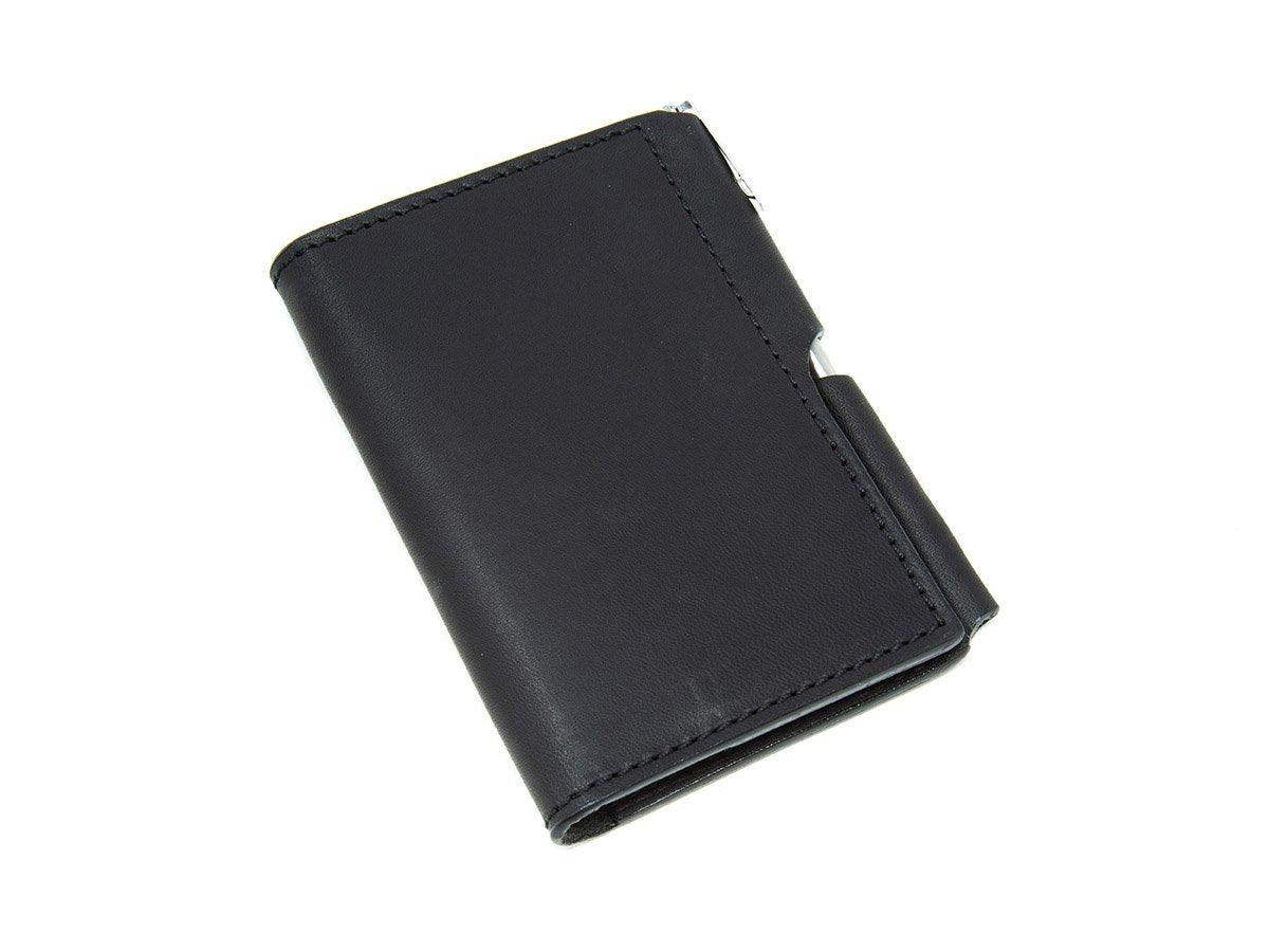 Milwaukee Leather Journal Wallet with Pen XS - Black Small Notebook - olpr.