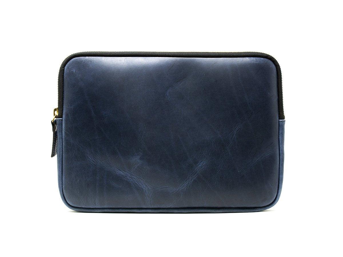 Milwaukee Leather Macbook Case - Navy Macbook Case - olpr.