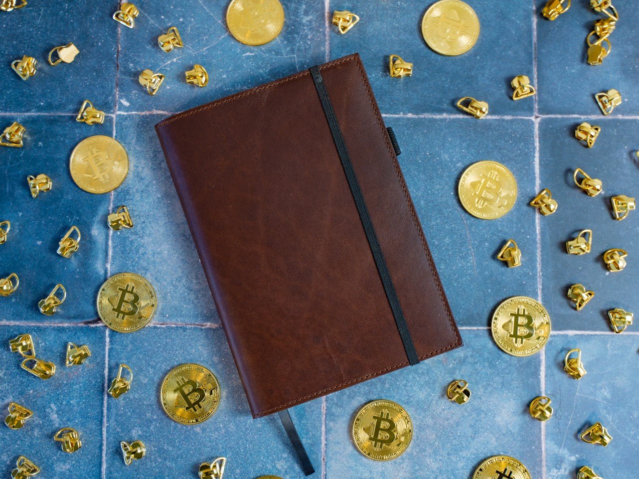 Milwaukee Leather Clever Fox Password Book - Chestnut Notebook - olpr.