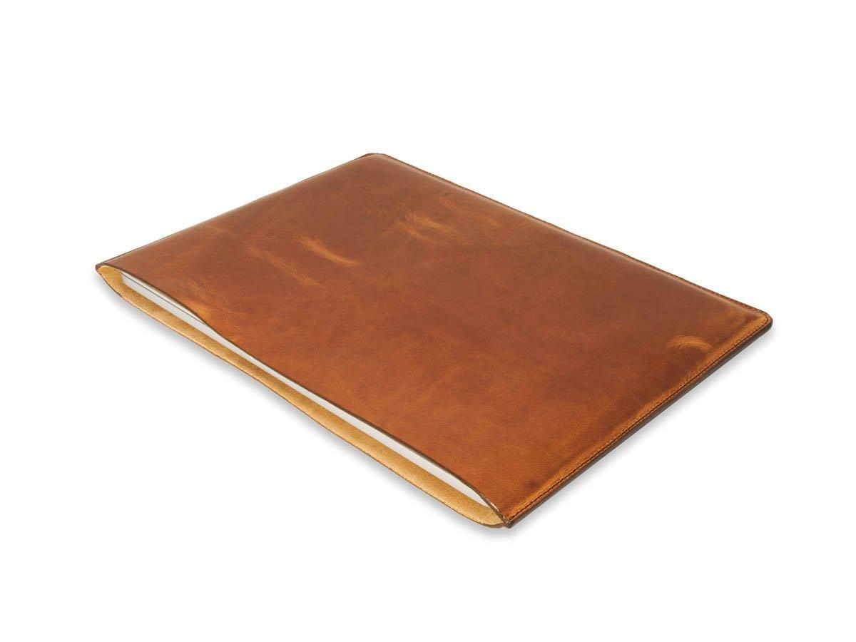 Milwaukee Leather Macbook Sleeve - Natural - olpr.