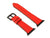 Italian Leather Apple Watch Band - Red - olpr.