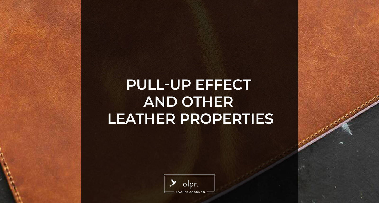 Pull-up effect and other leather properties - olpr.