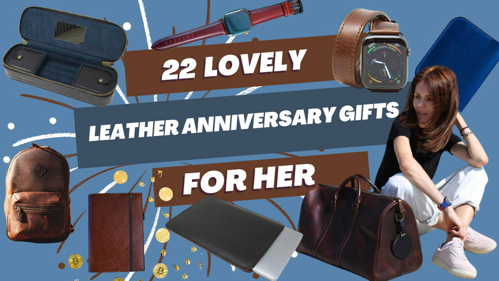 Leather Anniversary Gifts for Her