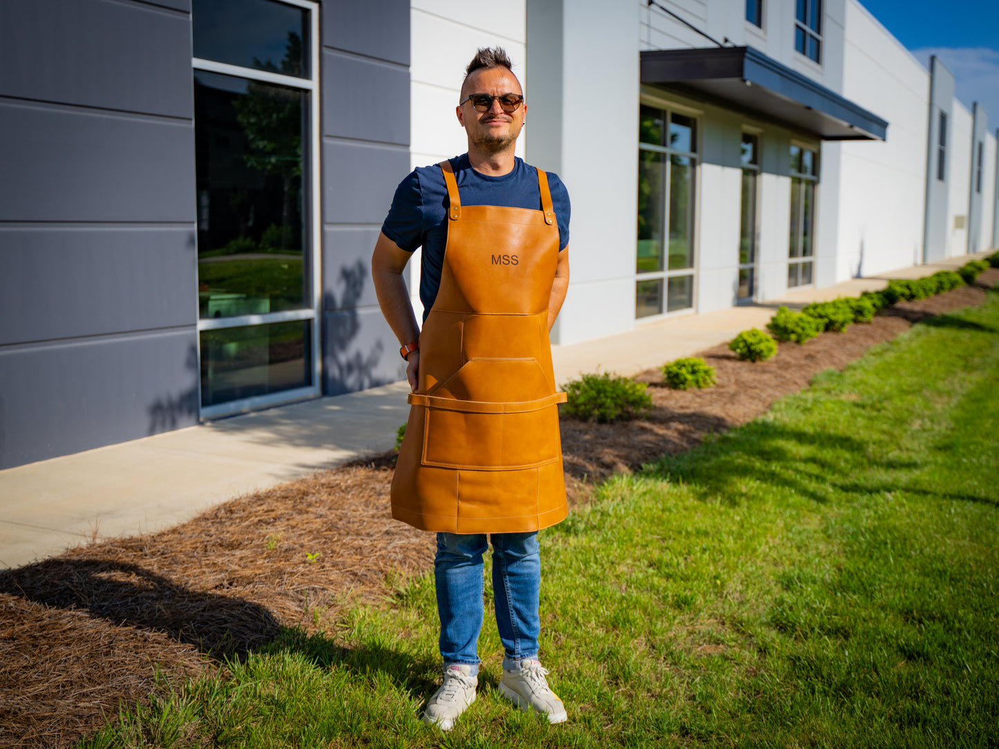 All Leather Apron - Natural