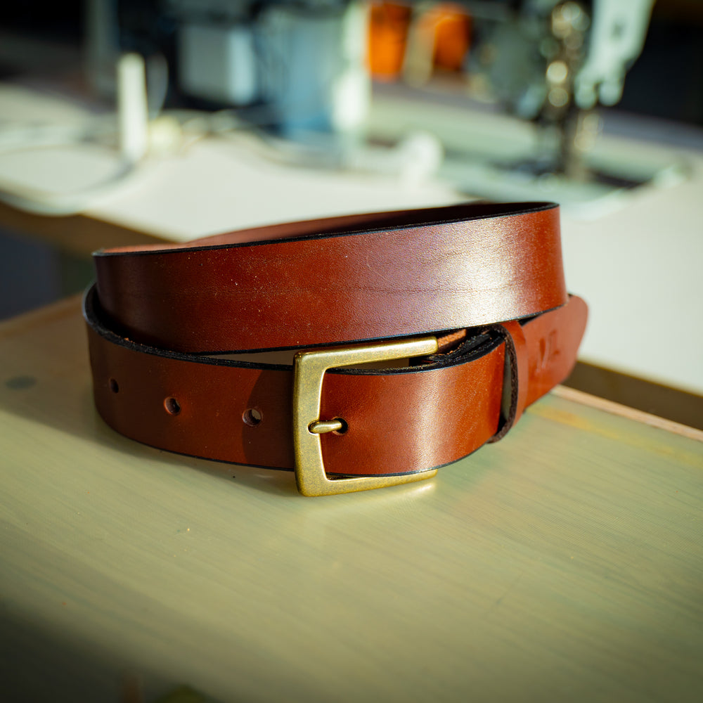 
                      
                        Milwaukee Leather Belt - Chestnut
                      
                    