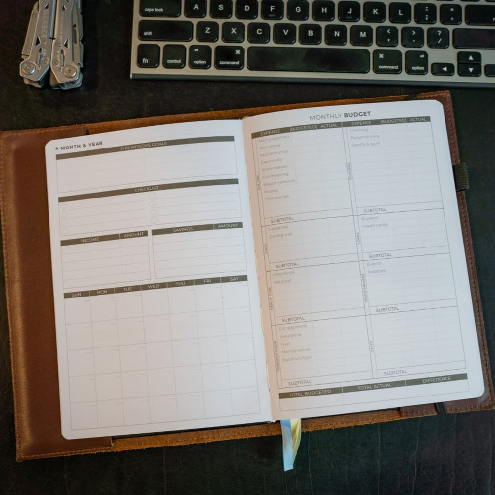 
                      
                        Milwaukee Leather Clever Fox Budget Planner - Chestnut
                      
                    