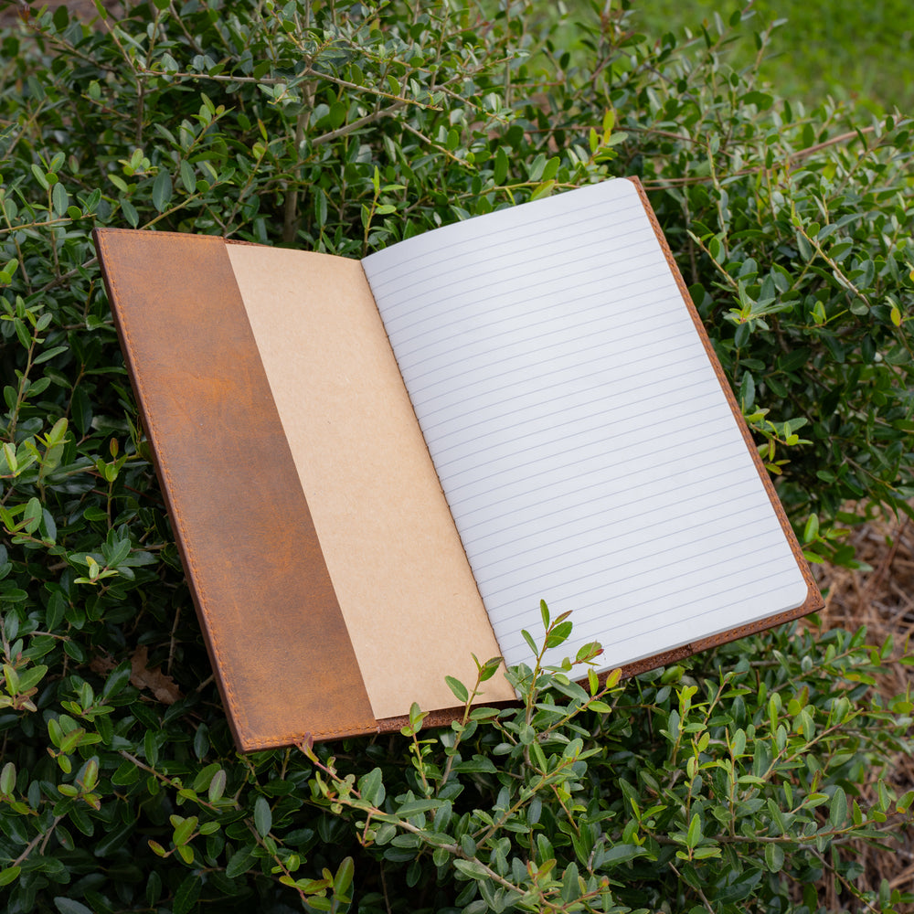
                      
                        Crazy Horse Leather Moleskine Cahier Journal - Brown
                      
                    