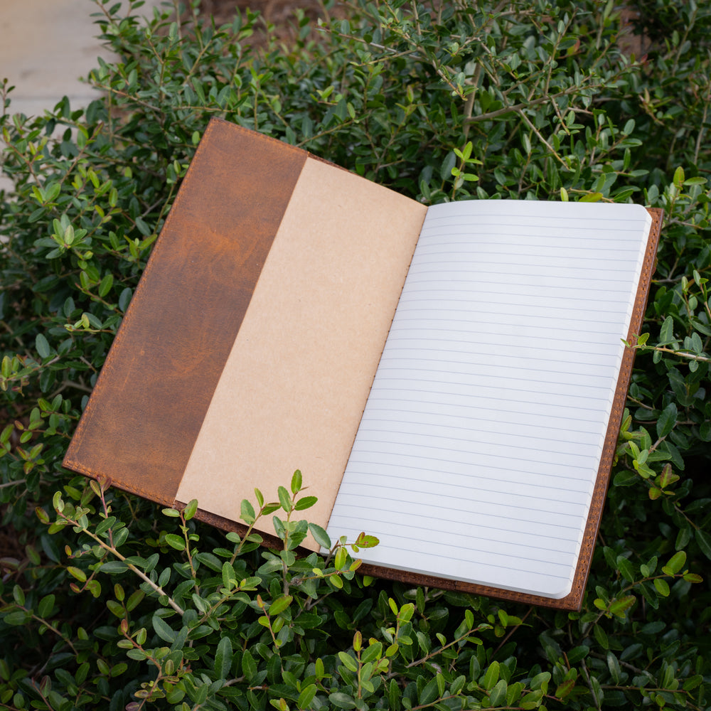 
                      
                        Crazy Horse Leather Moleskine Cahier Journal - Brown
                      
                    
