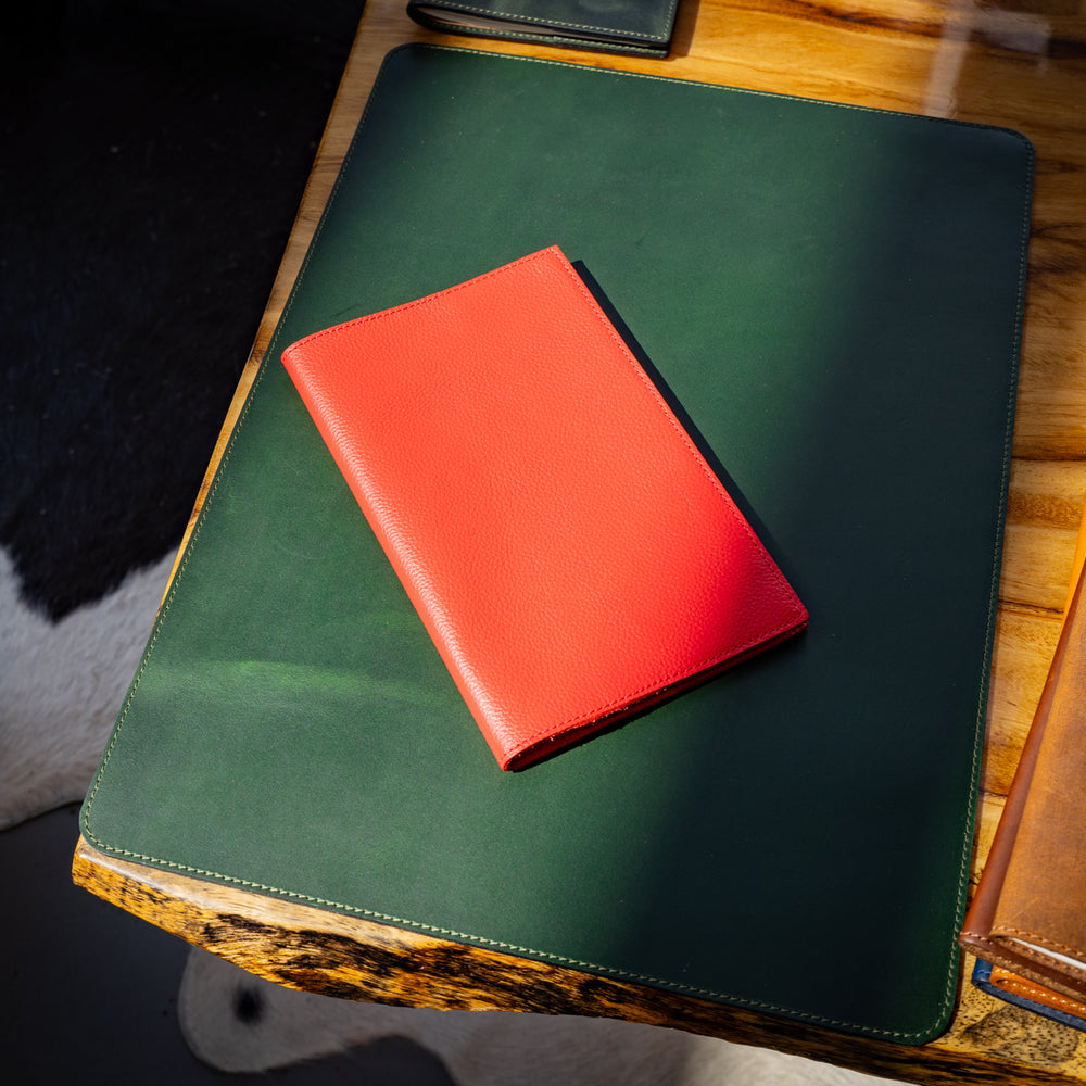 
                      
                        Italian Leather Moleskine Cahier Journal - Red
                      
                    
