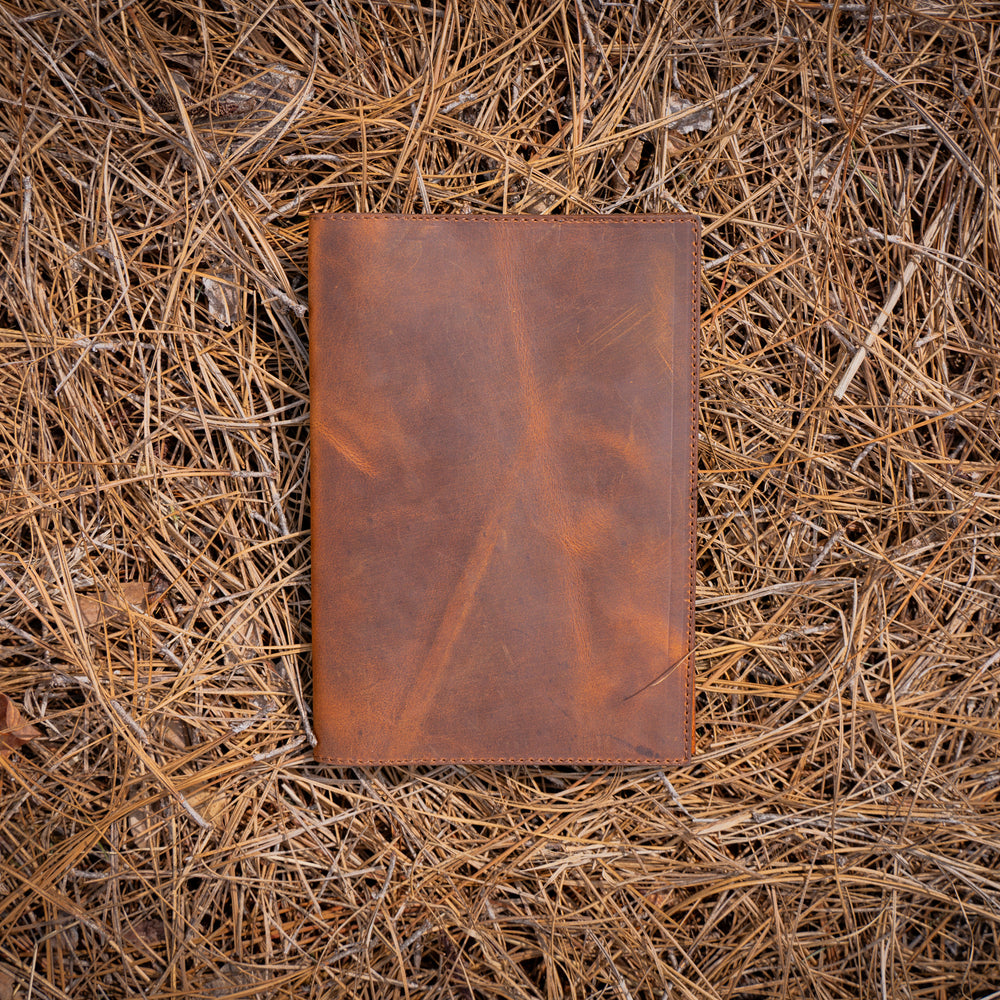
                      
                        Crazy Horse Leather Padfolio Traditional - Brown
                      
                    