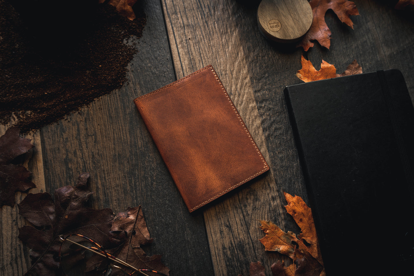 Milwaukee Leather Passport Cover - Natural