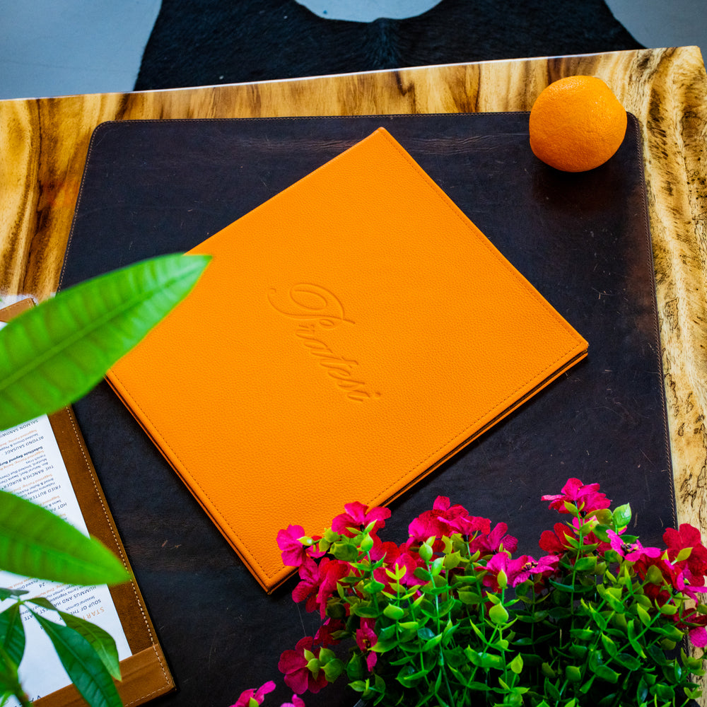 
                      
                        Menu Folder with Ring Binder - Orange
                      
                    