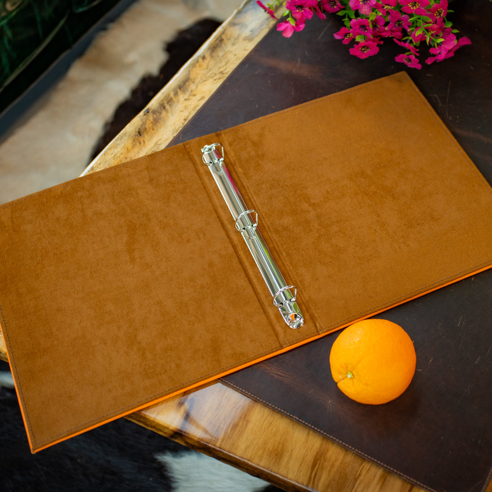 
                      
                        Menu Folder with Ring Binder - Orange
                      
                    