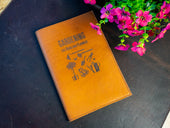 Leather Gardening Journal - Natural