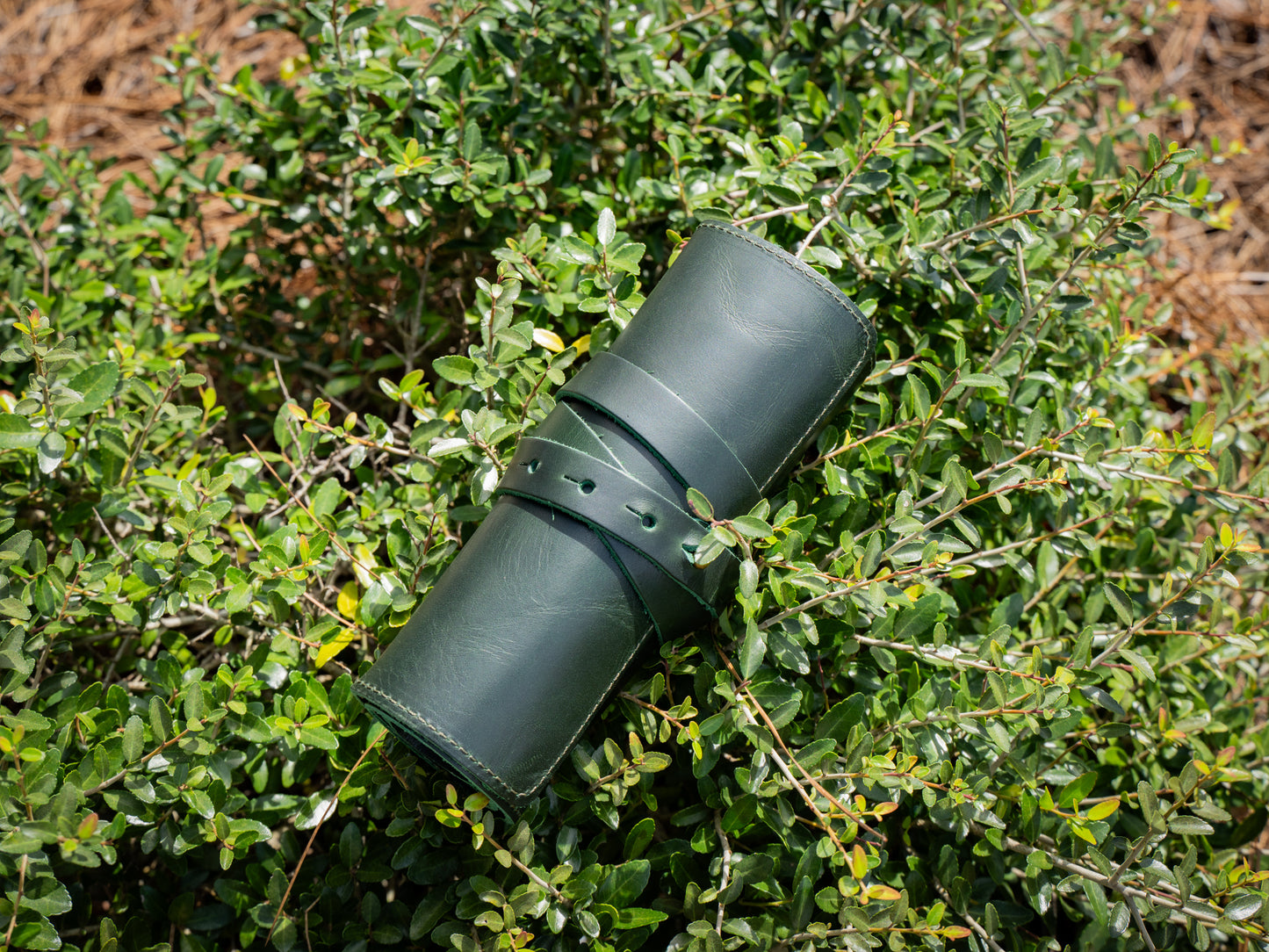 Milwaukee Leather Watch Roll - Green Moss