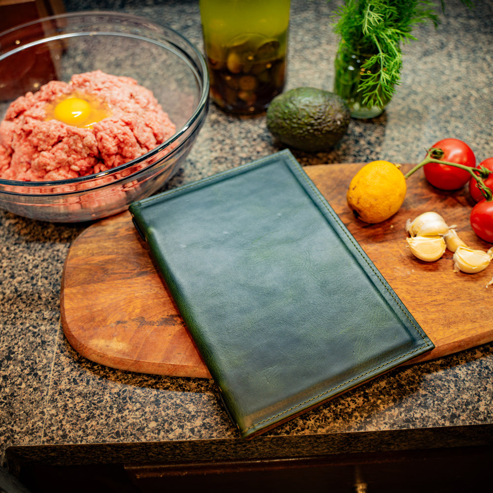 
                      
                        Hard Cover Menu - Green
                      
                    