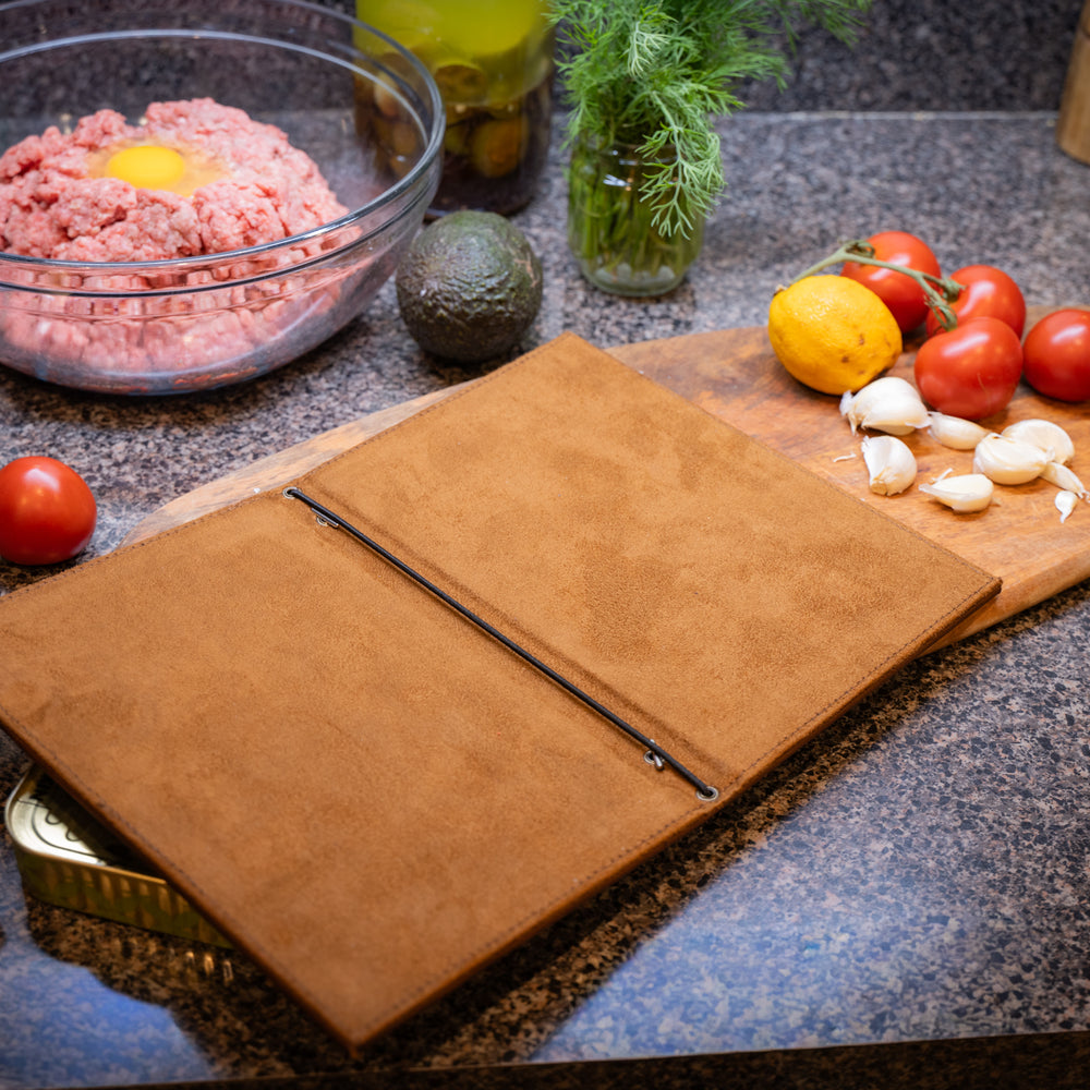 Hard Cover Menu - Black