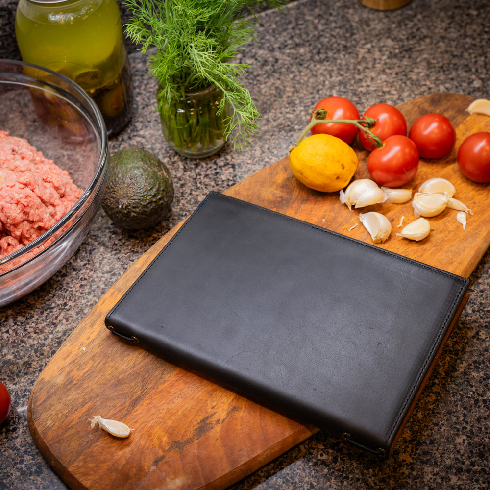 Hard Cover Menu - Black