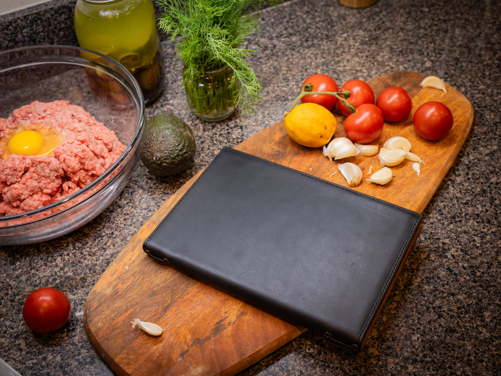 Hard Cover Menu - Black