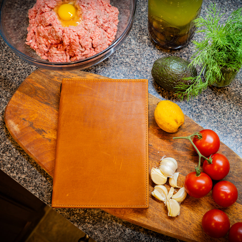 Hard Cover Menu - Natural