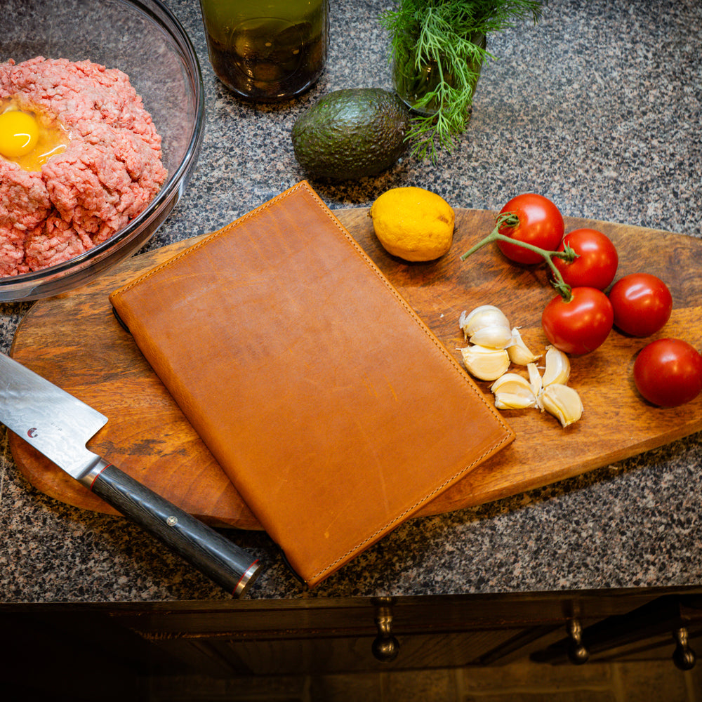 Hard Cover Menu - Natural