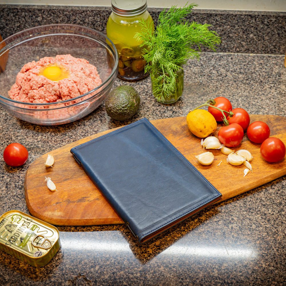 
                      
                        Hard Cover Menu - Navy
                      
                    