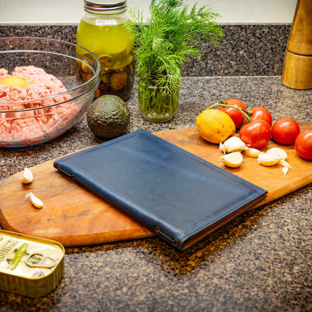 
                      
                        Hard Cover Menu - Navy
                      
                    