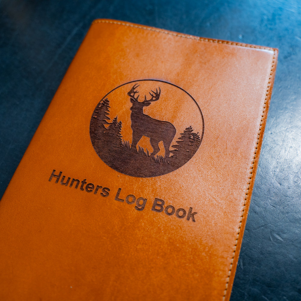 
                      
                        Leather Hunters Log Book - Natural
                      
                    