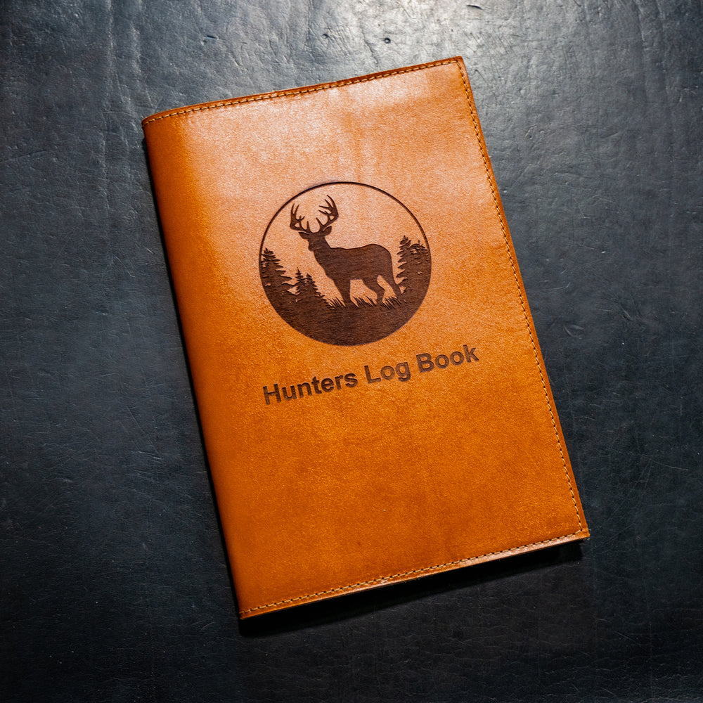 
                      
                        Leather Hunters Log Book - Natural
                      
                    