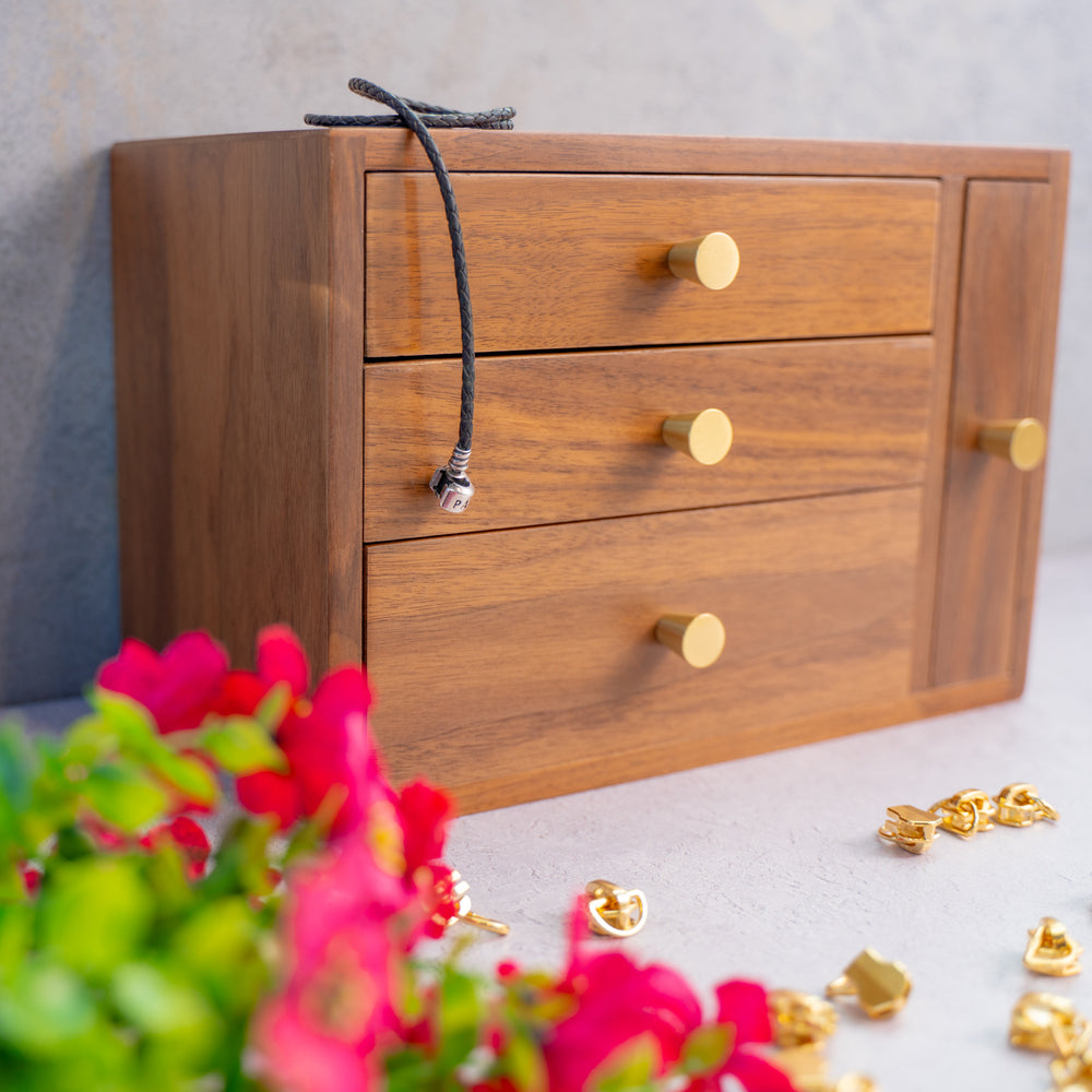 Wooden Jewelry Organizer