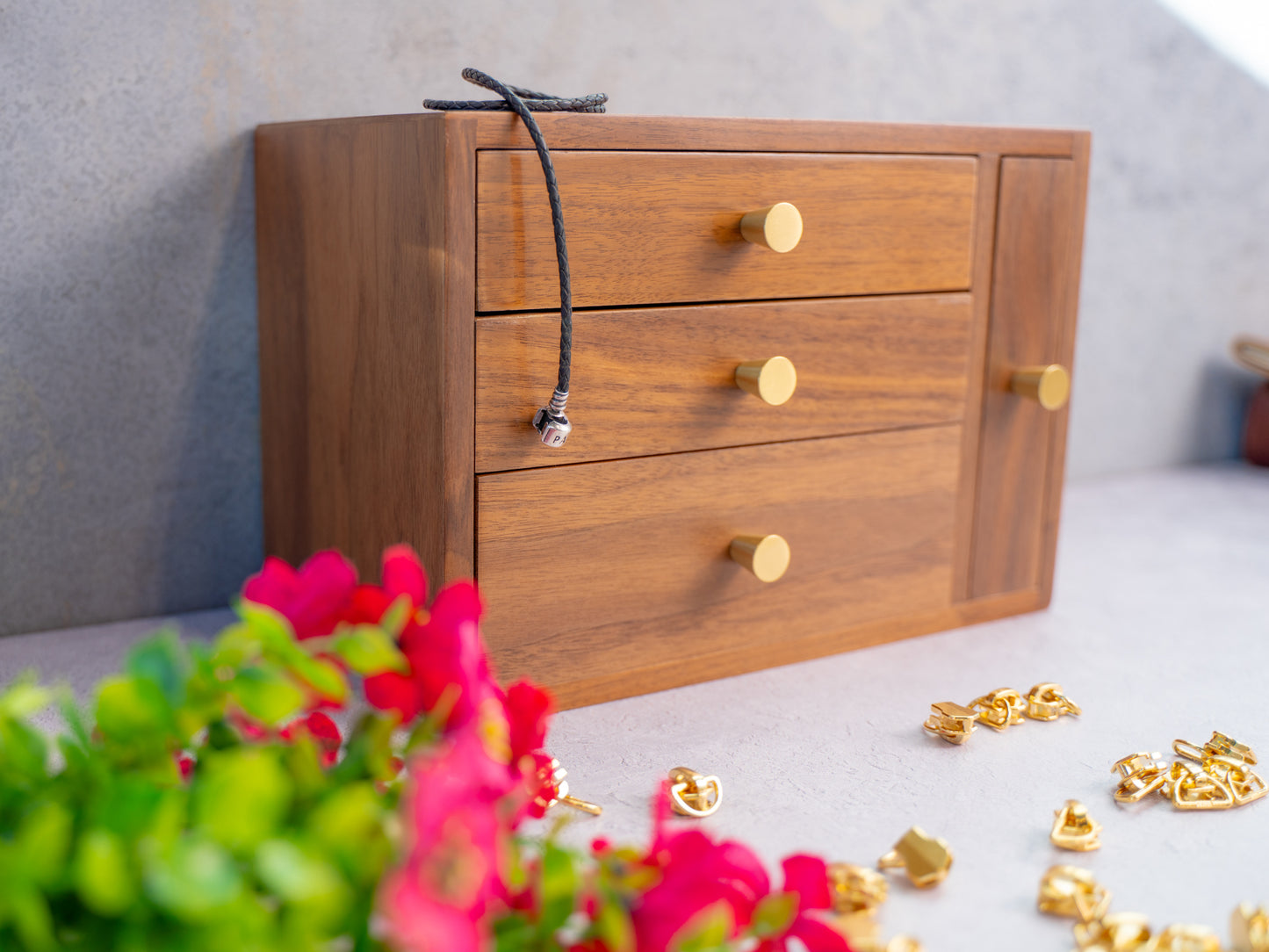 Wooden Jewelry Organizer